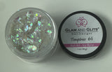 Glam and Glits Nail Art Ice Mylar 1oz - Temptress #64