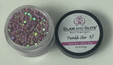 Glam and Glits Nail Art Solid Star 0.5oz - Twinkle Star #47