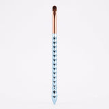 Brush Clean Up: 1 Angled+1 Round+ 1 Flat 3pc Set - Blue