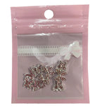 HK 3D Nail Art Butterflies and Bows Jewelled Charms