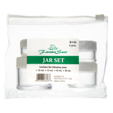 FS Clear Jars, 4pc set #B145