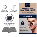 Cala Men's Charcoal Nose Pore Strips (6-Strips/pk)