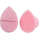 Cala Smooth'N Sheen Facial Exfoliating Duo - Pink