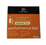 CND Performance Tips 50pcs - Natural