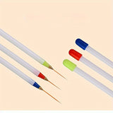 HK Striping Brush - 3pcs