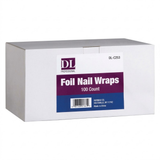DL Pro Foil Nail Wraps 100pc #C253