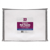 DL Pro Protective Nail Towels with Plastic Backing 50Pks #C412