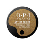 OPI Artist Series Design Gel GP024 - You Gotta Gold on Me