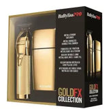 BaBylissPRO GoldFX Collection Outlining Trimmer & Double Foil Shaver FXHOLPK2G (FX787G & FXFS2G)