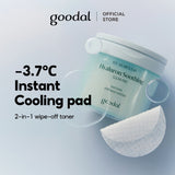 Goodal Houttuynia Cordata Hyaluron Soothing Clear Pad - 70pcs