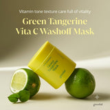 Goodal Green Tangerine Vita C Wash Off Mask 110g