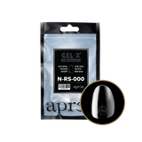 Apres Gel-X Nail Tips - Natural Round Short - Refill Bags