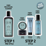 American Crew Fiber Pre-Styling Cleanser Shampoo 8.4oz