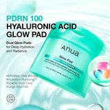 ANUA PDRN Hyaluronic Glow Pad 180ml - 60pcs