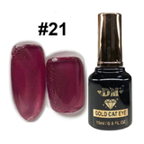 DM Gold Cat Eye Gel Polish Collection 0.5oz