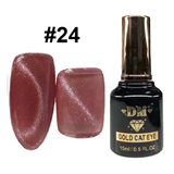 DM Gold Cat Eye Gel Polish Collection 0.5oz
