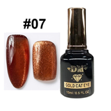 DM Gold Cat Eye Gel Polish Collection 0.5oz