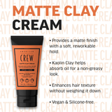 American Crew Matte Clay Cream 5oz