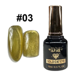 DM Gold Cat Eye Gel Polish Collection 0.5oz