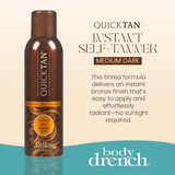 Body Drench Instant Self Tanner Bronzing Spray  (Medium/Dark) 6oz