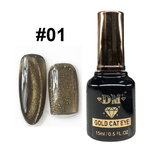 DM Gold Cat Eye Gel Polish Collection 0.5oz
