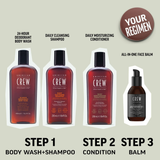American Crew 24 Hour Deodorant Body Wash 15.2oz