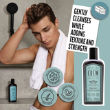 American Crew Fiber Pre-Styling Cleanser Shampoo 8.4oz