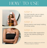Body Drench Instant Self Tanner Bronzing Spray  (Medium/Dark) 6oz