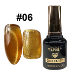 DM Gold Cat Eye Gel Polish Collection 0.5oz