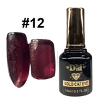 DM Gold Cat Eye Gel Polish Collection 0.5oz