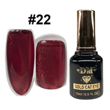 DM Gold Cat Eye Gel Polish Collection 0.5oz