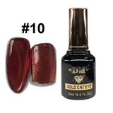 DM Gold Cat Eye Gel Polish Collection 0.5oz