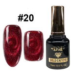 DM Gold Cat Eye Gel Polish Collection 0.5oz