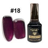 DM Gold Cat Eye Gel Polish Collection 0.5oz