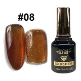 DM Gold Cat Eye Gel Polish Collection 0.5oz