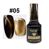 DM Gold Cat Eye Gel Polish Collection 0.5oz