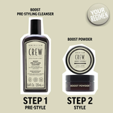 American Crew Boost Pre-Styling Cleanser Shampoo 8.4oz
