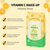 Cala Vitamin C Make Up Remover Cleansing Tissues (60-Sheets/pk)