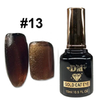 DM Gold Cat Eye Gel Polish Collection 0.5oz