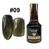 DM Gold Cat Eye Gel Polish Collection 0.5oz