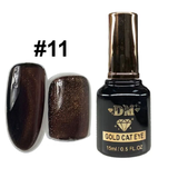 DM Gold Cat Eye Gel Polish Collection 0.5oz
