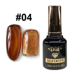 DM Gold Cat Eye Gel Polish Collection 0.5oz