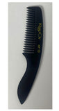 Khapor Mustache Hard Rubber Comb 4 3/4"