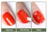 Kei Magic Gel Remover Kit -4pc set (Kei Magic Gel Remover 0.5oz + Mini Cushion Nail Files (1) + Wood stick 3'' (2))