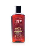 American Crew 3 In 1 Shampoo, Conditioner, Body Wash 15.2oz