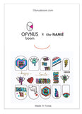 The Namie-OfynusBoom - Retro Pop Stickers OB029