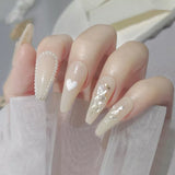 Nail Deco Pearl Shell x 12pc set