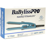 BaBylissPRO Nano Titanium Mini Flat Iron - 1/2"