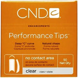 CND Performance Tips 50pcs - Clear