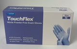 TouchFlex NITRILE Gloves Medium Purple - 100ct